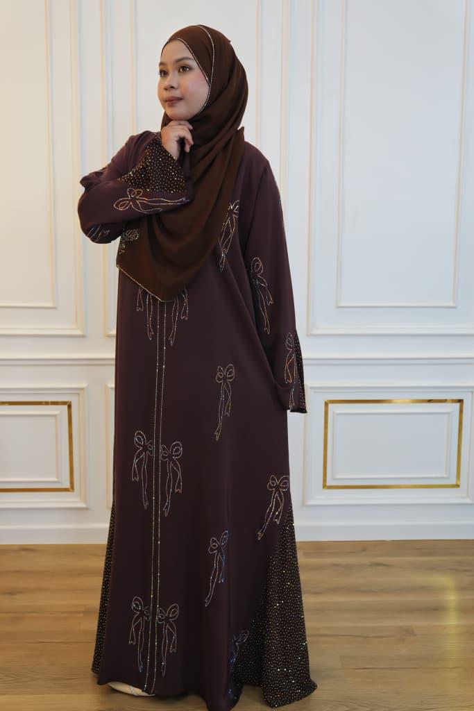 ABAYA MIRA BROWN
