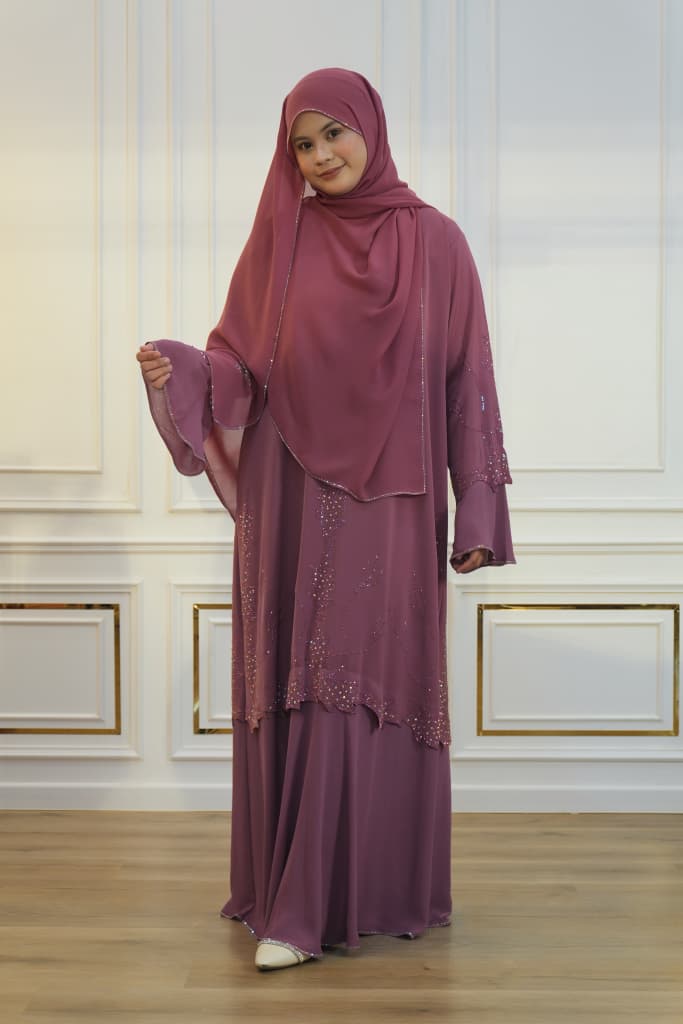 ABAYA RANIYA PINK