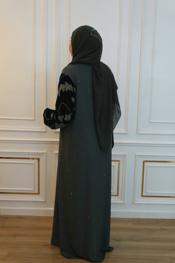 ABAYA MAYA EMERALD GREEN