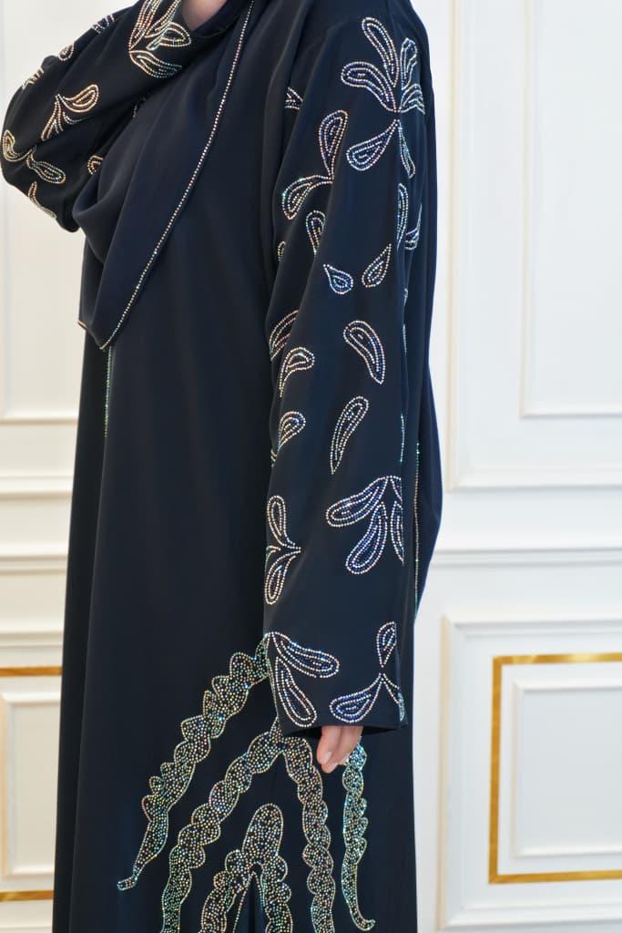 ABAYA RASHA NAVY BLUE