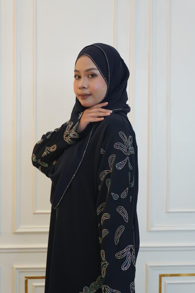 ABAYA RASHA NAVY BLUE