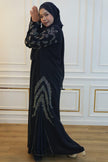 ABAYA RASHA NAVY BLUE