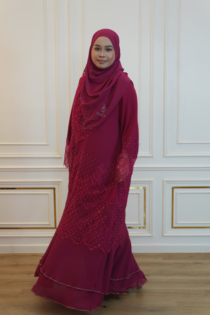 ABAYA AURORA HOT PINK