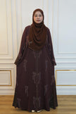 ABAYA MIRA BROWN