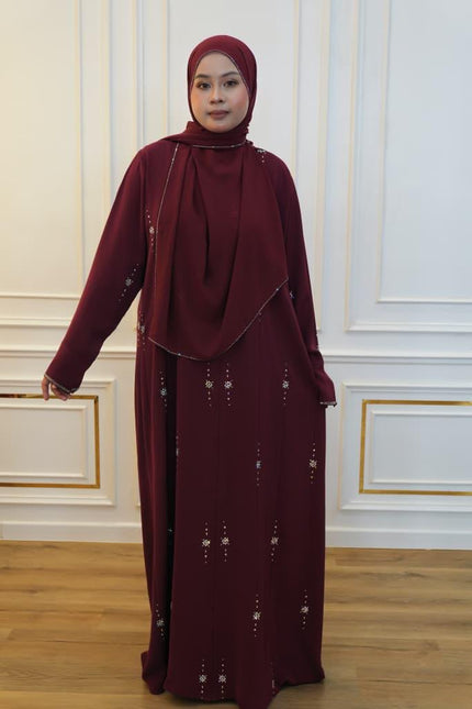 ABAYA SANA MAROON
