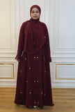 ABAYA SANA MAROON
