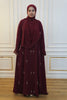 ABAYA SANA MAROON